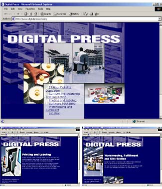 Digital Press website screenshot